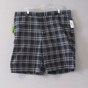 NEW IZOD Golf PerformX UPF 50 Plaid Shorts Size 40